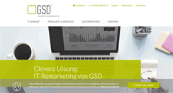 Desktop Screenshot of gsd.eu